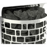 Электрическая печь SAWO ARIES (4,5 кВт, встроенный пульт, пристенная, нержавейка) ARI3-45NB-WL-P