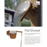 Обливное устройство SAWO 393-A осина, 18л